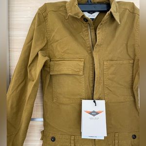 Finisterre Women's Pennan Organic Cotton Zip Jumpsuit Lyptus/Camel